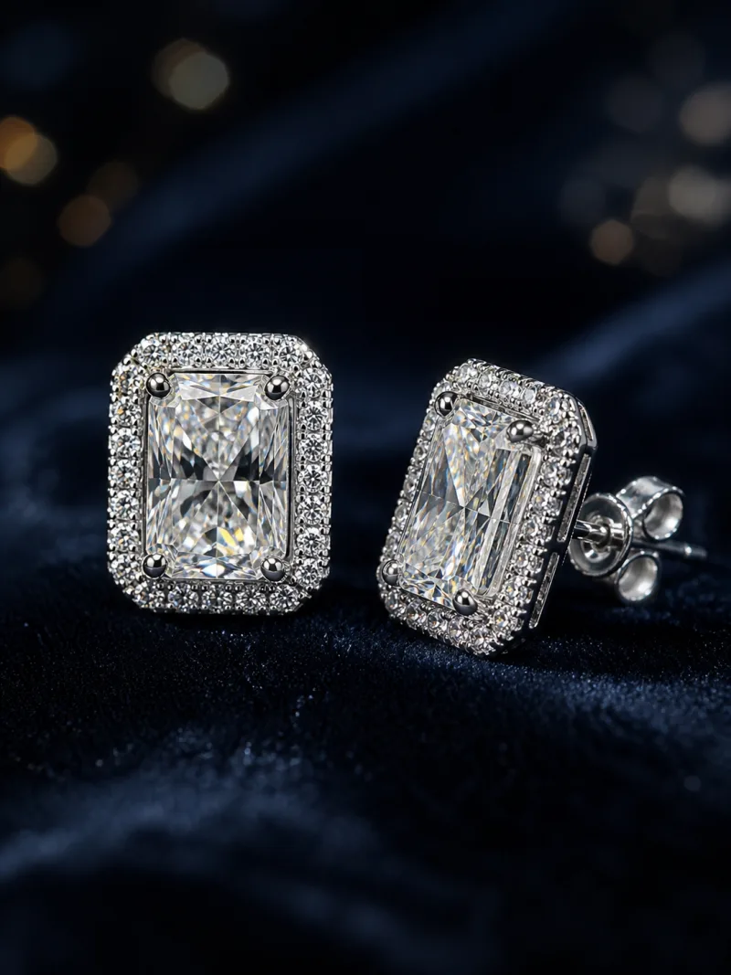 Halo Stud Earrings — view 1