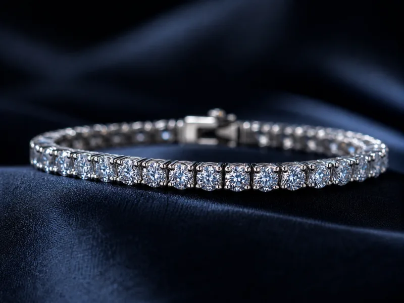 Moissanite Bracelet — view 3