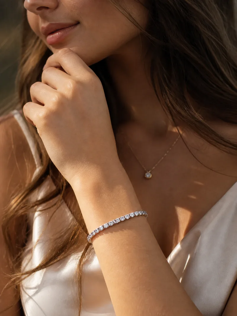 Moissanite Bracelet — view 4