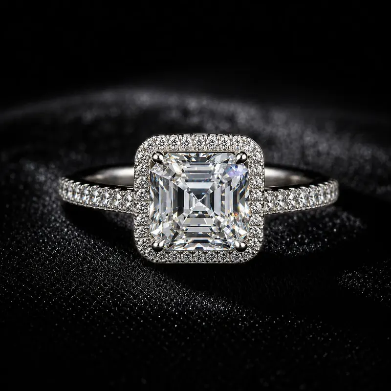 ​Moissanite Cubic Ring